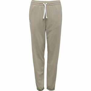 Under Armour RIVAL TERRY Női melegítőnadrág, bézs, méret kép