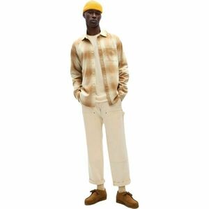 GAP V-LS STANDARD FLANNEL Férfi ing, bézs, méret kép