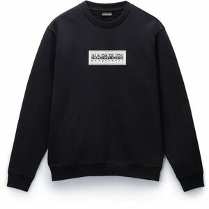 Napapijri B-BOX LOGO Férfi pulóver, fekete, méret kép