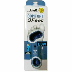 Sidas 3FEET COMFORT LOW Talpbetét, kék, méret kép