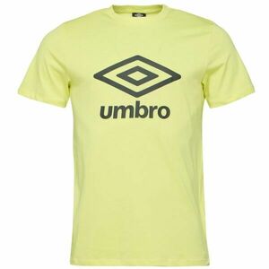 Umbro LARGE LOGO TEE ESSENTIALS Férfi póló, sárga, méret kép