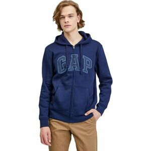 GAP V-HERITAGE Férfi pulóver, sötétkék, méret kép