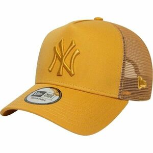New Era NEW YORK YANKEES MLB LEAGUE ESSENTIAL 9FORTY TRUCKER Baseballsapka, bézs, méret UNI kép