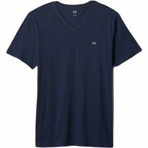 GAP V-FRCH EVERYDAY Férfi póló, sötétkék, méret kép