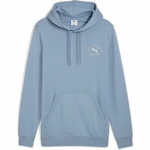 Puma CLASS GRAPHIC HOODIE TR Férfi pulóver, világoskék, méret kép