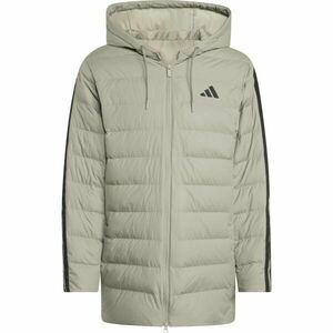 adidas ESSENTIALS 3-STRIPES LD HD PA Férfi dzseki, bézs, méret kép