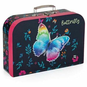 Oxybag BUTTERFLY 2 Gyerek kisbőrönd, fekete, méret kép