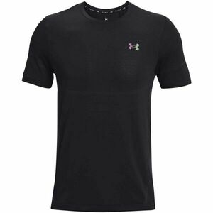 Under Armour RUSH LEGACY Férfi edzőpóló, fekete, méret kép