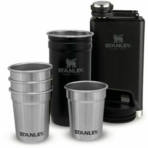 STANLEY ADVENTURE SERIES 250ml Laposüveg + feles poharak, fekete, méret 250 ML kép