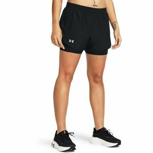 Under Armour FLY BY 2'' Női rövidnadrág, fekete, méret S kép