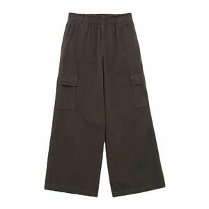 GAP WOV WIDE LEG Lány nadrág, fekete, méret kép