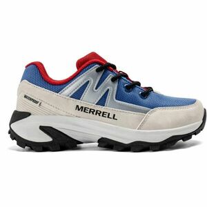 Merrell MOAB SPEED 2 FST WP Gyerek túracipő, kék, méret 35 kép