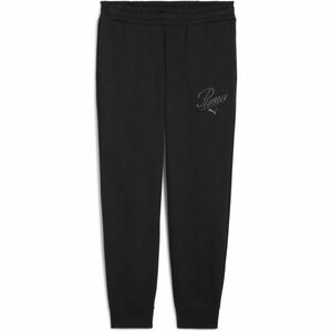 Puma ESSENTIALS SCRIPT SWEAT PANTS FL Női melegítőnadrág, fekete, méret kép