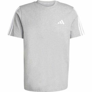adidas 3-STRIPES SJ TEE Férfi póló, szürke, méret kép