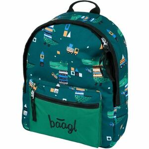 BAAGL CROCODILE Gyerek hátizsák, zöld, méret kép