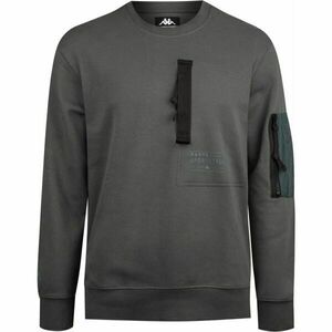 Kappa GONATHOS Férfi pulóver, sötétzöld, méret kép