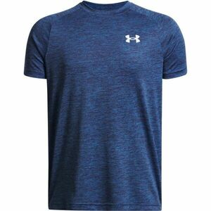 Under Armour UA TECH 2.0 SS Fiú póló sportoláshoz, sötétkék, méret M kép