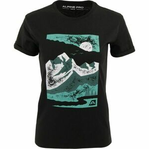 ALPINE PRO NUNA Női póló, fekete, méret kép