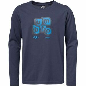 Umbro MALTHE Fiú felső, sötétkék, méret 152-158 kép