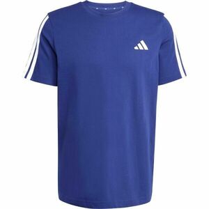 adidas 3-STRIPES SJ TEE Férfi póló, sötétkék, méret kép