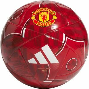 adidas MANCHESTER UNITED FC MINI HOME Mini focilabda, piros, méret kép