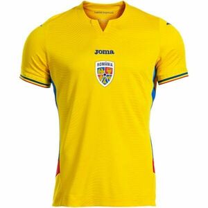 Joma FED. FUTBOL RUMANÍA 1ST SHORT SLEEVE T-SHIRT Férfi focimez, sárga, méret XXL kép