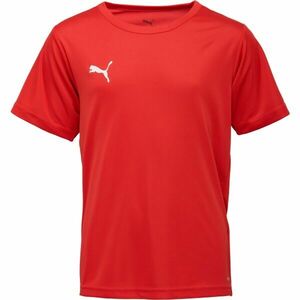 Puma TEAMRISE Fiú futballmez, piros, méret kép