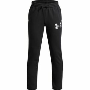 Under Armour RIVAL FLEECE COLORBLOCK Fiú melegítőnadrág, fekete, méret M kép