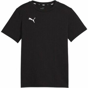 Puma TEAMGOAL CASUALS TEE JR Fiú sportpóló, fekete, méret kép