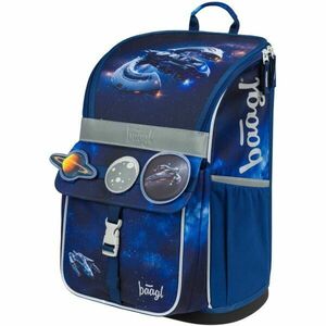 BAAGL ZIPPY SPACESHIP Iskolatáska, sötétkék, méret kép