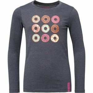 LOAP BIDORA Lány divatos felső, sötétszürke, méret 134-140 kép