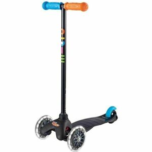 Micro MINI CLASSIC LED Gyerek roller, fekete, méret kép