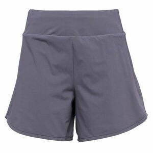 Nike NK BLISS DF MR 5IN BR SHORT Női rövidnadrág, sötétszürke, méret kép