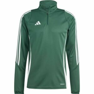 adidas TIRO24 TRAINING TOP Férfi pulóver, sötétzöld, méret kép