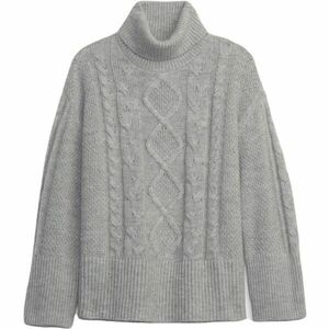 GAP SPLIT Női pulóver, szürke, méret kép