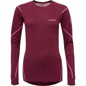 Klimatex WAAL MERINO Női merinó aláöltözet, bordó, méret kép