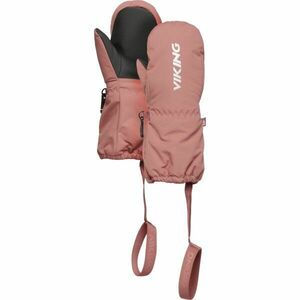 VIKING BY NORWAY EXPOWER INSULATED MITTENS Gyerek téli egyujjas kesztyű, rózsaszín, méret kép
