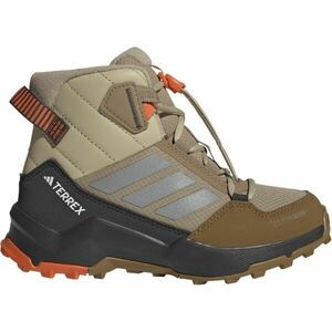 adidas TERREX AX4R CW+ MID K Gyerek bélelt cipő, barna, méret 36 kép