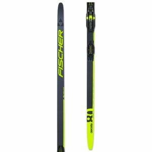 Fischer AEROLITE SKATE 80 SET + BDG RACE SKATE Korcsolyázó sífutóléc, sötétszürke, méret kép