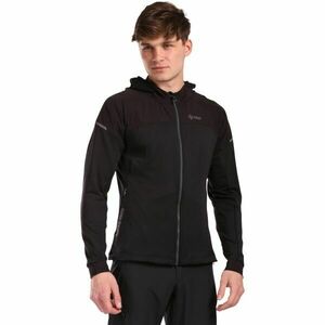 KILPI MEMPHIS Férfi kapucnis pulóver, fekete, méret kép