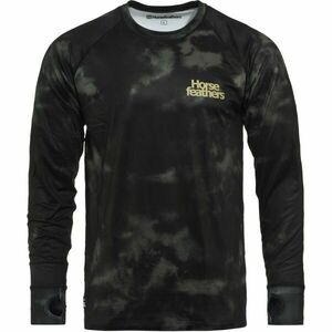 Horsefeathers RILEY Férfi thermo felső, sötétzöld, méret kép