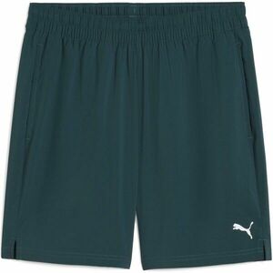 Puma M TAD ESSENTIALS 7 WOVEN SHORT Férfi rövidnadrág sportoláshoz, sötétzöld, méret kép