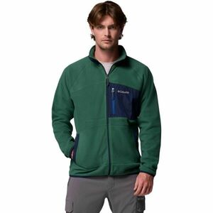Columbia FAST TREK OVERLAY FULL ZIP Férfi polár pulóver, zöld, méret kép