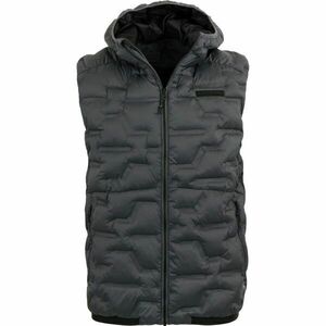 ALPINE PRO LIVEW Férfi bélelt mellény, sötétszürke, méret kép