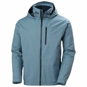 Helly Hansen CREW HOODED MIDLAYER Férfi vitorlás kabát, világoskék, méret kép