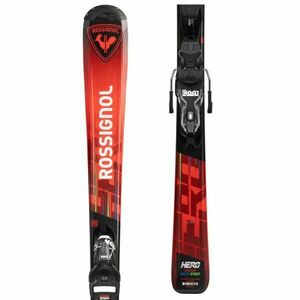 Rossignol HERO JR 130-150 XPRESS JR + XPRESS 7 GW Junior lesiklóléc, piros, méret kép