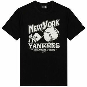 New Era NEW YORK YANKEES MLB Férfi póló, fekete, méret kép