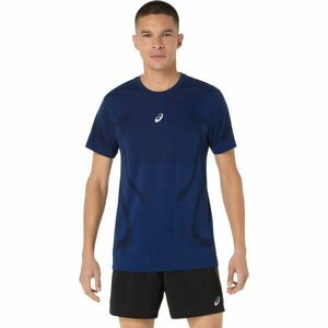 ASICS ROAD SEAMLESS SS TOP Férfi felső futáshoz, kék, méret kép