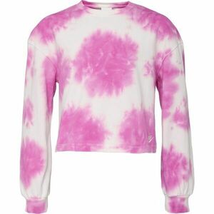 Nike NSW WASH CREW JSY Lány pulóver, rózsaszín, méret kép