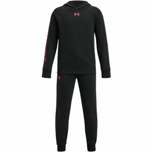 Under Armour RIVAL FLEECE Fiú melegítő szett, fekete, méret M kép